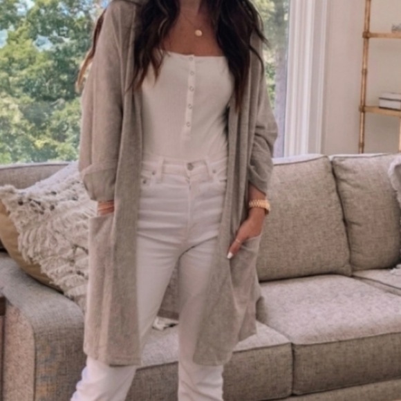 NWT DONNI Sandwash Cardigan - Picture 3 of 10